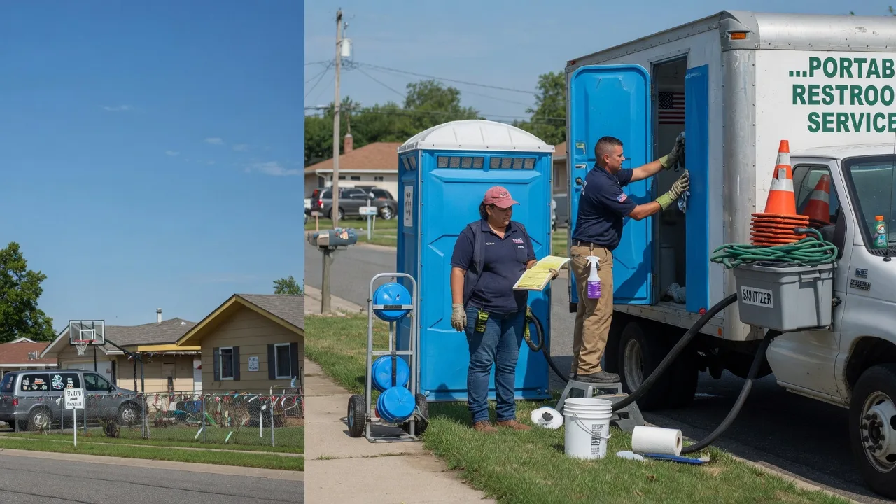 Portable Toilet Rental in Belpre, OH near me